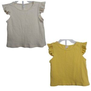 Lots of 2 Girl Ruffled SleevesTop Size: 4Y